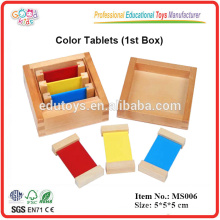 Montessori Material Color Tablets